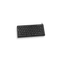 Cherry Wired USB Compact Keyboard, QWERTY (UK), Black G84-4100LCMGB-2