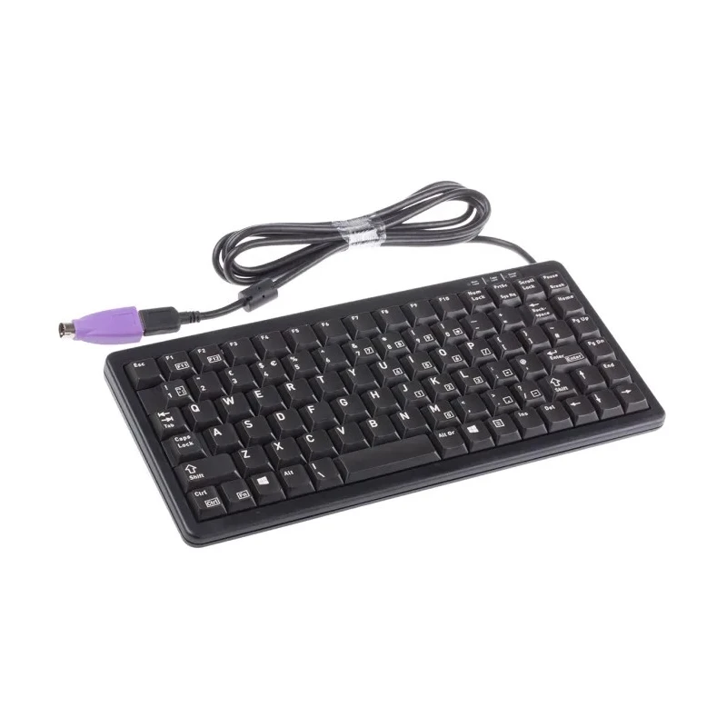 Cherry Wired USB Compact Keyboard, QWERTY (UK), Black G84-4100LCMGB-2