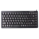 Cherry Wired USB Compact Keyboard, QWERTY (UK), Black G84-4100LCMGB-2