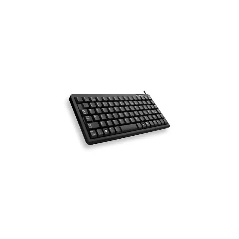 Cherry Wired USB Compact Keyboard, QWERTY (UK), Black G84-4100LCMGB-2