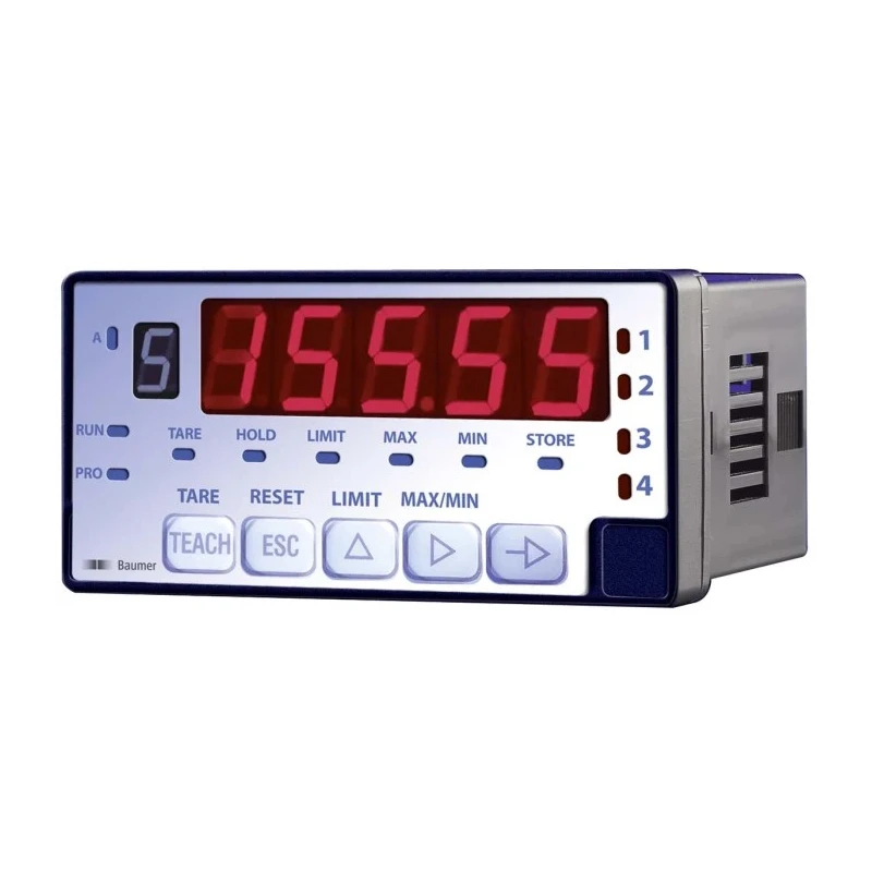 Baumer LED Digital Panel Multifunction Meter for Current, Voltage, 93 mm x 45 mm PA420