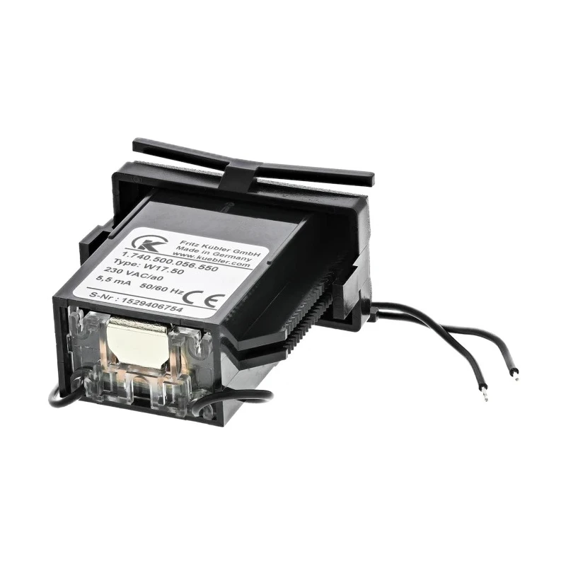 Kubler 7 Digit Pulse Counter W17.50 Series Model 1.740.500.056.550 Germany
