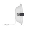 LEDVANCE Fluorescent Lamp Downlight 215 mm Diameter Aluminium Housing 25 W 220-240 V Warm White 3000 K DL ALU 4058075091498