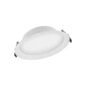 LEDVANCE Fluorescent Lamp Downlight 215 mm Diameter Aluminium Housing 25 W 220-240 V Warm White 3000 K DL ALU 4058075091498