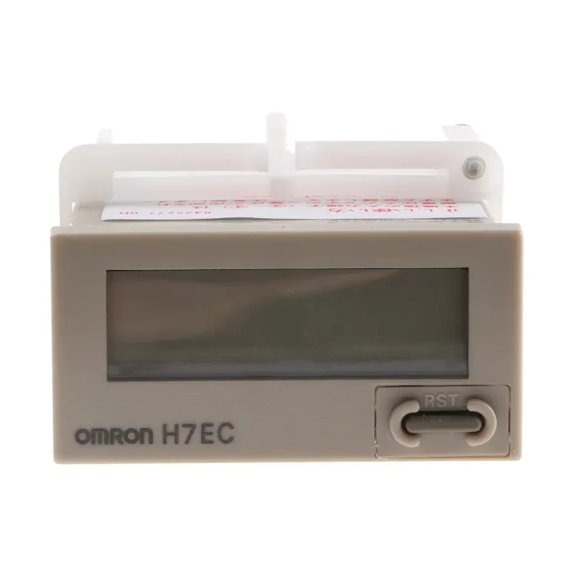 Omron Panel Mount 8 Digit Manual Reset Counter, 8.6mm Digit Height, 20 Hz Maximum Frequency H7EC