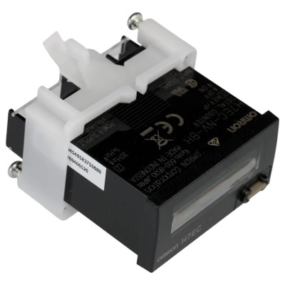 Omron 8 Digit Panel Mount Digital Counter 24V DC, Manual Reset, 8.6mm Digit Height H7EC
