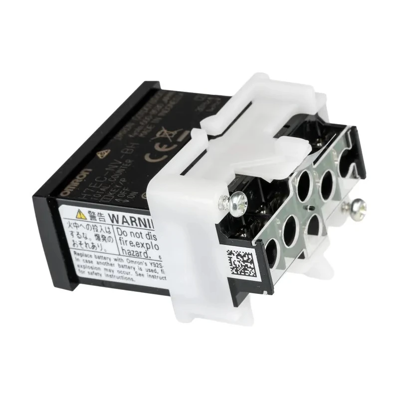 Omron 8 Digit Panel Mount Digital Counter 24V DC, Manual Reset, 8.6mm Digit Height H7EC