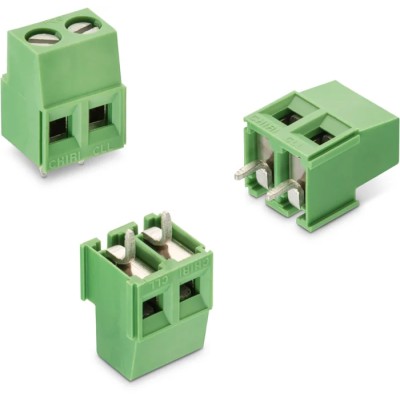 Wurth Elektronik PCB Terminal Block 4-Contact, 5 mm Pitch, Through Hole, 1 Row, 24A, 250V AC 691216710004