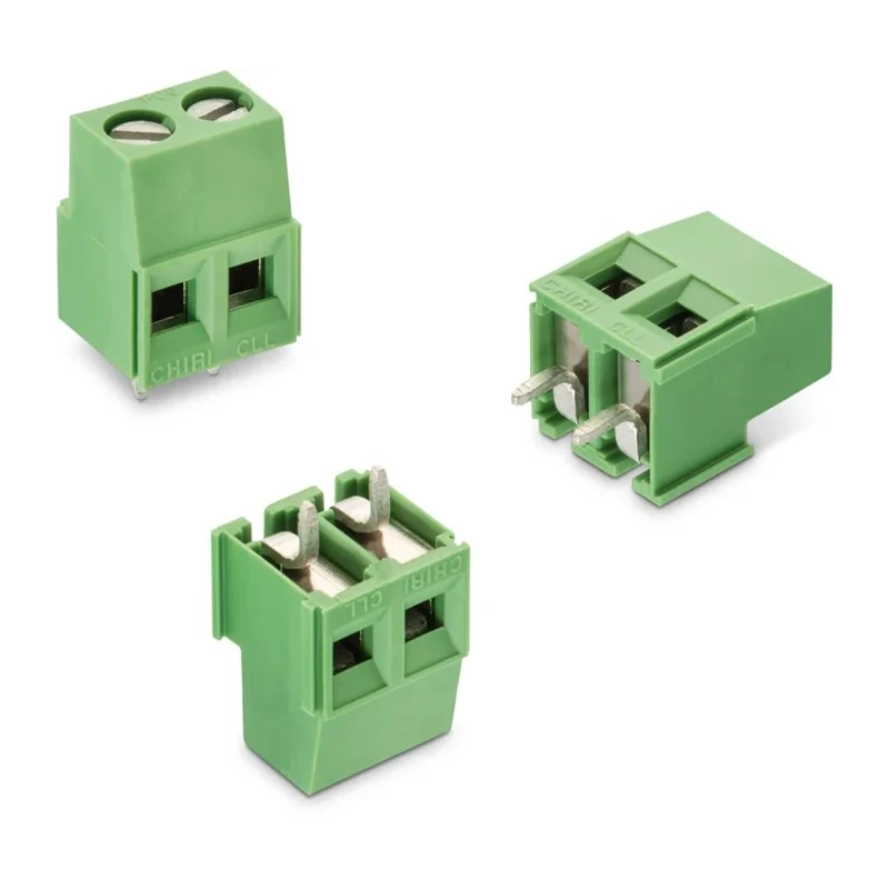 Wurth Elektronik PCB Terminal Block 5-Contact 5 mm Pitch Through Hole Horizontal 250V AC 24A Green 691216710005