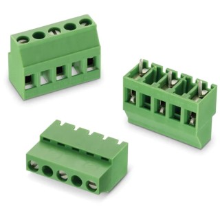 Wurth Elektronik 2448 Series PCB Terminal Block 4-Contact 10 mm Pitch 1 Row 24A 750V 691244810004