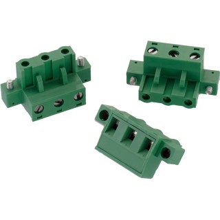 Wurth Elektronik 3404 Series Pluggable Terminal Block, 7-Contact, 7.62 mm Pitch, 1 Row, Vertical Orientation 691340400007