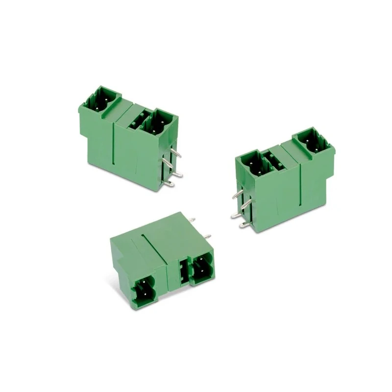 Wurth Elektronik WR-TBL Series Pluggable Terminal Block 4-Contact 5.08 mm Pitch 2 Row 20A 300V Polyamide Housing 691331510004