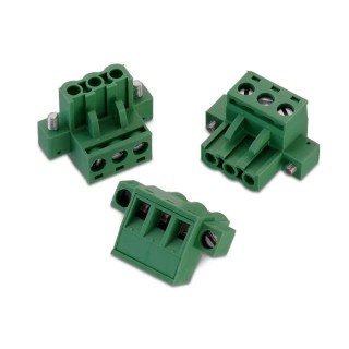 Wurth Elektronik 3405 Series Pluggable Terminal Block 4-Contact 5.08 mm Pitch 1 Row Current 20A Male Connector 691340500004