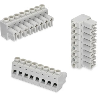 Wurth Elektronik 385 Series Pluggable Terminal Block, 18-Contact, 5 mm Pitch, 1 Row, 14A Current, 2.5kV 691385700018
