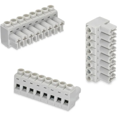 Wurth Elektronik 385 Series Pluggable Terminal Block, 16-Contact, 5 mm Pitch, 1 Row, 14A Current, Polycarbonate 691385700016