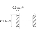 TDK Wirewound Surface Mount Inductor 47μH ±10% 85mA Idc 1210 Package with Ferrite Core B82422A1473K100