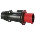 Legrand HYPRA IP44 Red Cable Mount 3P+N+PE Straight Industrial Power Connector 16A 415V IP44 