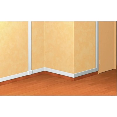 Legrand DLPlus White Mini Cable Trunking, Width 60mm x Depth 20mm, Length 2.1m, Polyvinyl Chloride, Model W60mm