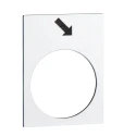 Schneider Electric Legend Plate for Use with XACM Series, XACB Series ZB2BY4913