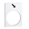 Schneider Electric Legend Plate for Use with XACM Series, XACB Series ZB2BY4913