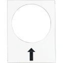 Schneider Electric Legend Plate Accessory for Use with XACB Series and XACM Series ZB2BY4907