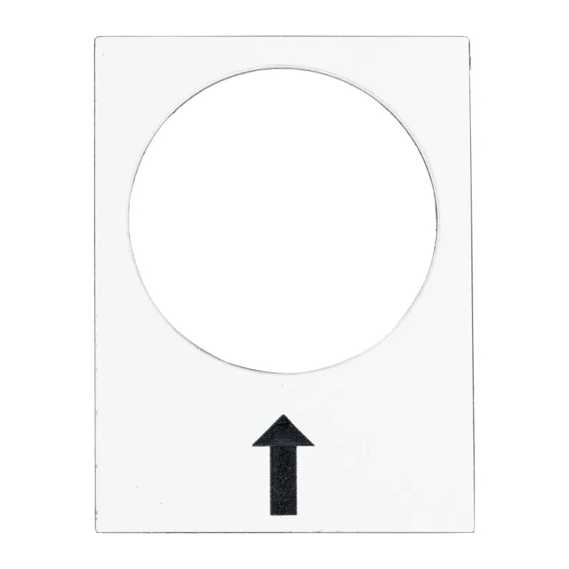 Schneider Electric Legend Plate Accessory for Use with XACB Series and XACM Series ZB2BY4907