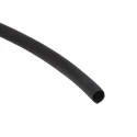 RS PRO Heat Shrink Tubing Black Polyolefin 4.8 mm Sleeve Diameter 20 m Length 2:1 Shrink Ratio 389-656