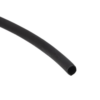 RS PRO Heat Shrink Tubing Black Polyolefin 4.8 mm Sleeve Diameter 20 m Length 2:1 Shrink Ratio 389-656