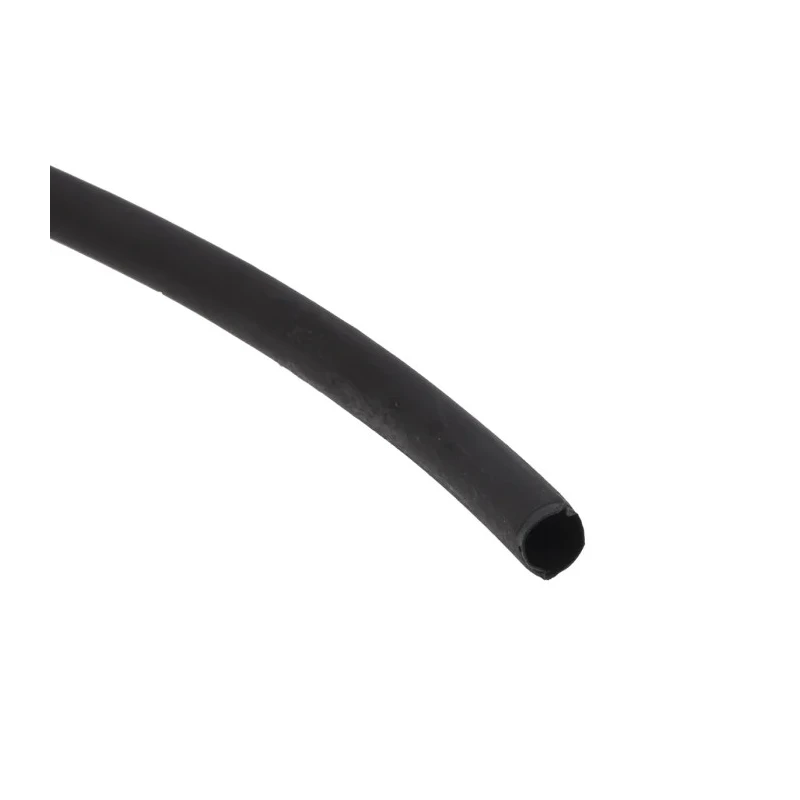 RS PRO Heat Shrink Tubing Black Polyolefin 4.8 mm Sleeve Diameter 20 m Length 2:1 Shrink Ratio 389-656