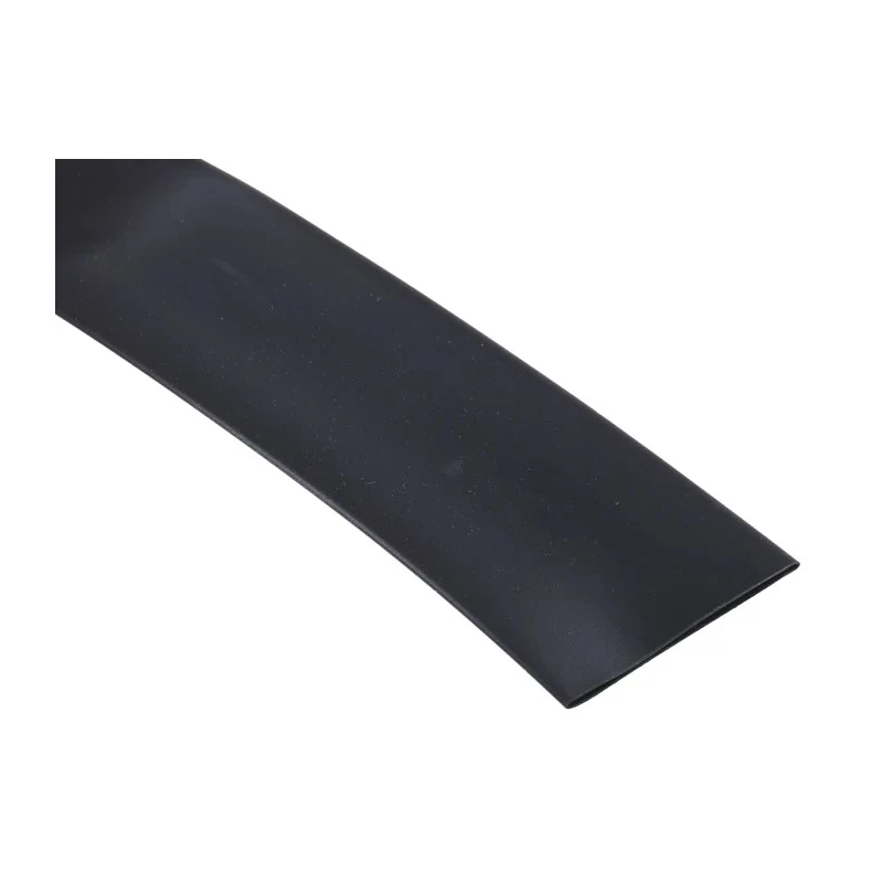 RS PRO Heat Shrink Tubing Black 25.4 mm Sleeve Dia. 3m Length Polyolefin 2:1 Shrink Ratio 389-707