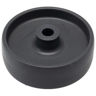 Flexello Grey Polypropylene Trolley Wheel 100mm Diameter 35mm Width 125kg Load Capacity 387-919