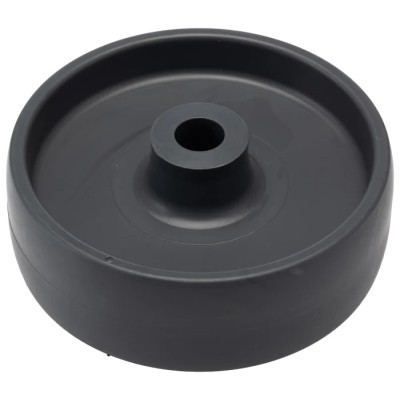 Flexello Grey Polypropylene Trolley Wheel 100mm Diameter 35mm Width 125kg Load Capacity 387-919