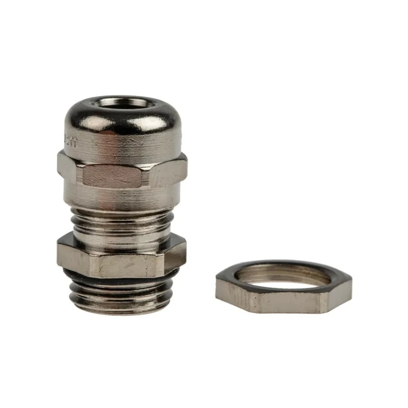 Lapp SKINTOP Series Nickel Plated Brass Cable Gland PG7 Thread Size 6.5mm Cable Diameter 52015700+52003490