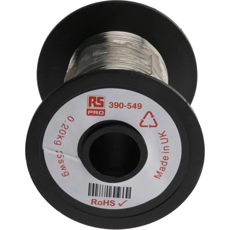 RS PRO Tinned Copper Wire 0.51 mm Outside Diameter 114 Meter Reel 390-549