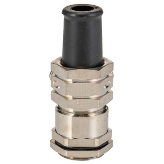 Lapp SKINDICHT Series 25 Cable Gland, Nickel Plated Brass, PG13.5 Thread Size, IP65, 9-11mm Cable Diameter 52001040+52003520