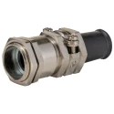 Lapp SKINDICHT Series 25 Cable Gland, Nickel Plated Brass, PG13.5 Thread Size, IP65, 9-11mm Cable Diameter 52001040+52003520
