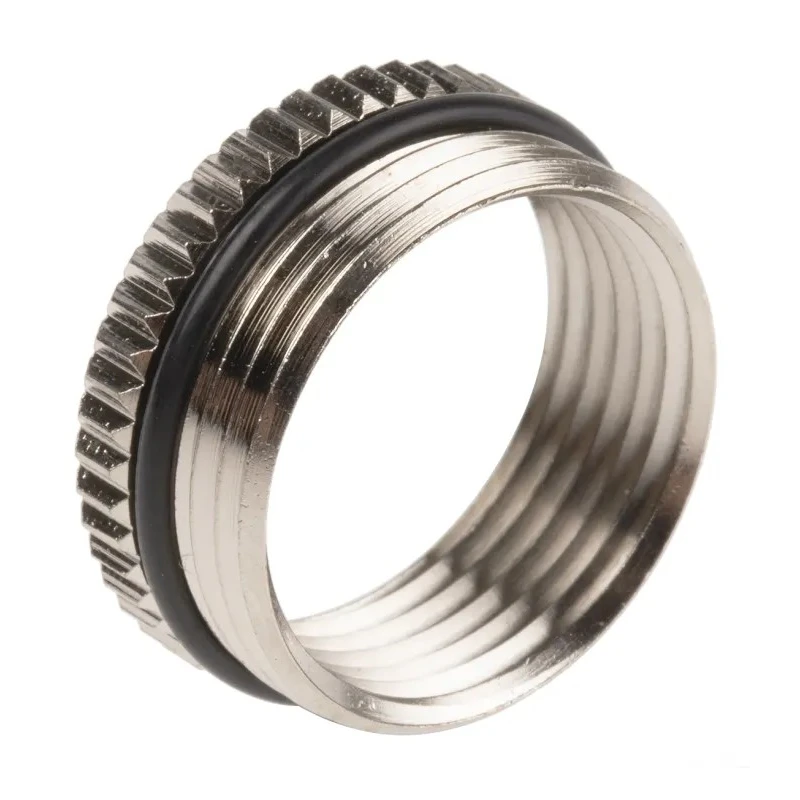 Lapp Nickel Plated Brass Thread Converter Conduit Fitting PG16 to PG13 PG16