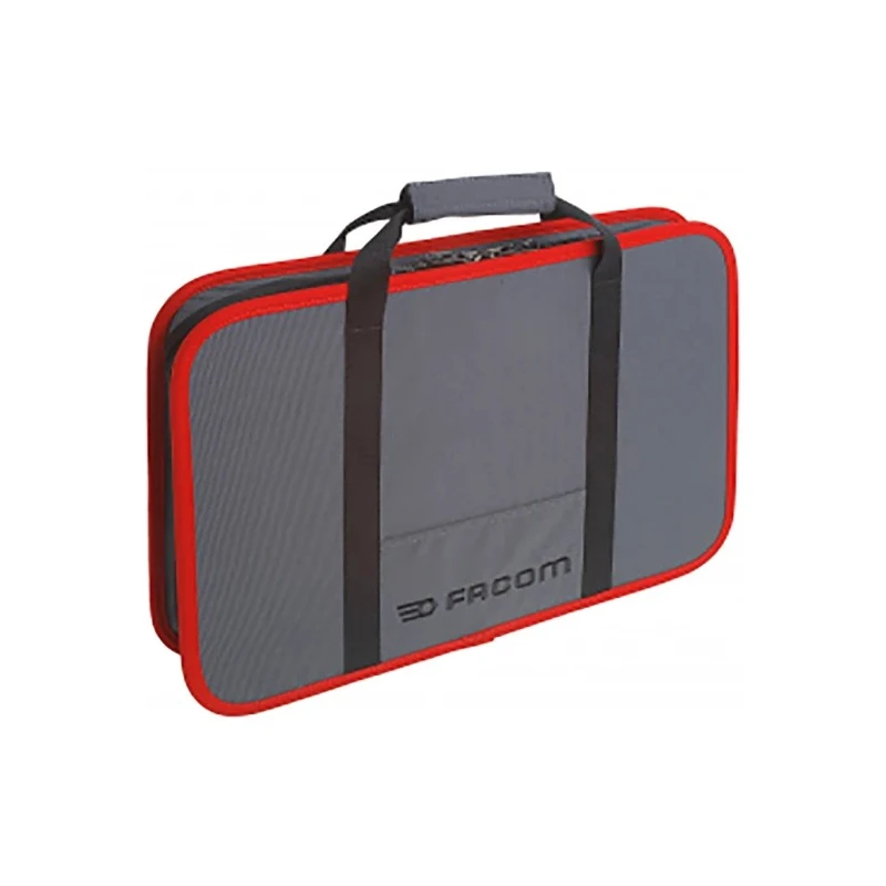 Facom Tool Case Padlockable Zip, Grey, 220 mm x 120 mm x 50 mm BV.16