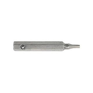 Facom Screwdriver Bit 2.5 mm Tip, Hex Drive, 28 mm Overall Length EH.002,5