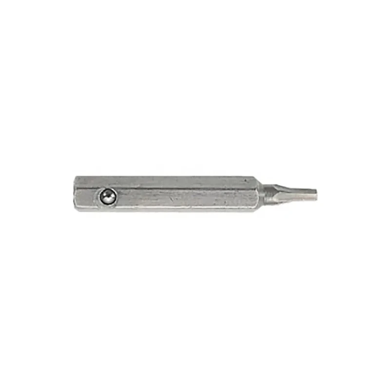 Facom Screwdriver Bit 2.5 mm Tip, Hex Drive, 28 mm Overall Length EH.002,5
