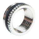 Lapp Cable Gland Adapter Nickel Plated Brass SKINDICHT Series 52005740+52003790