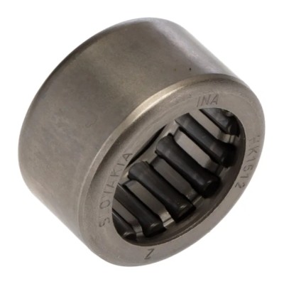 INA Drawn Cup Needle Roller Bearing 15 mm ID, 21 mm OD, Sealed, Steel Cage HK1512-AS1-B