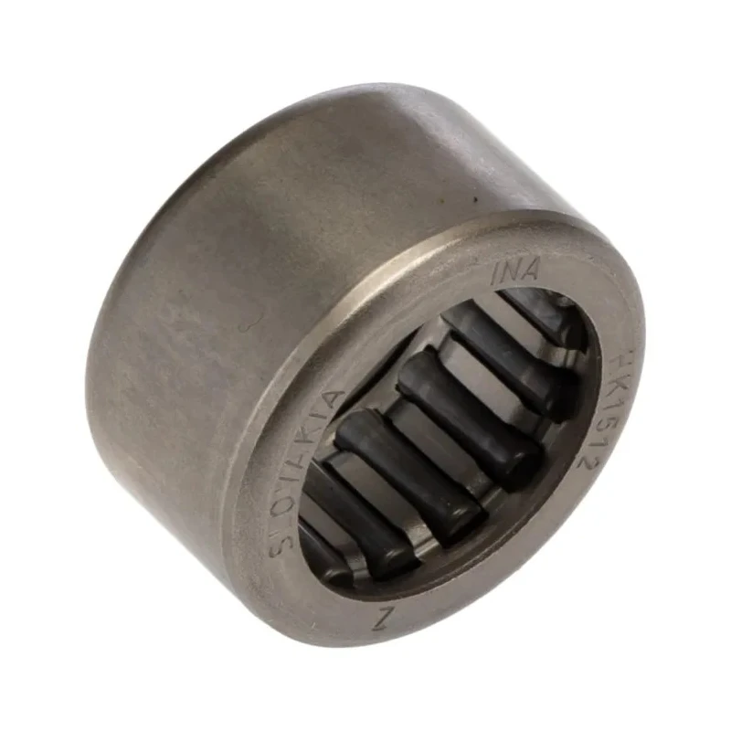 INA Drawn Cup Needle Roller Bearing 15 mm ID, 21 mm OD, Sealed, Steel Cage HK1512-AS1-B