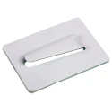 HellermannTyton White Electroplated Steel Cable Clip 16 mm Max. Bundle Diameter Self-Adhesive Fixing 54 mm x 38 mm 901-10519