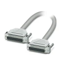 Phoenix Contact Female D-Sub 25-Pin to Female D-Sub Serial Cable, 3 m Halogen Free Sheath 1066664