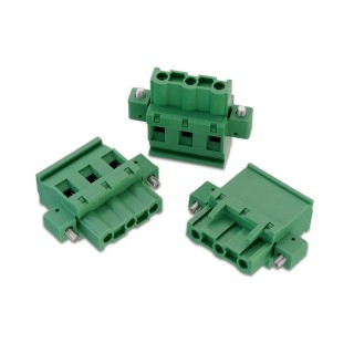 Wurth Elektronik 3454 Series Pluggable Terminal Block 3-Contact 7.62 mm Pitch 1 Row 691345410003