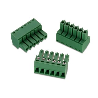 Wurth Elektronik 361 Series Pluggable Terminal Block 7-Contact 3.81 mm Pitch 1 Row Male Connector 691361300007