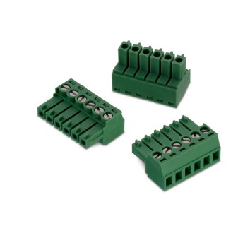 Wurth Elektronik 3611 Series Pluggable Terminal Block 12-Contact 3.5 mm Pitch 1 Row 1.6kV 10A 691361100012