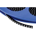 HellermannTyton Helagrip Slide-On Cable Marker, Pre-Printed Legend "0", PVC, Black Marker Colour, White Text, 1-3 901-10267