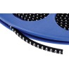 HellermannTyton Helagrip Slide-On Cable Marker, Pre-Printed Legend "0", PVC, Black Marker Colour, White Text, 1-3 901-10267